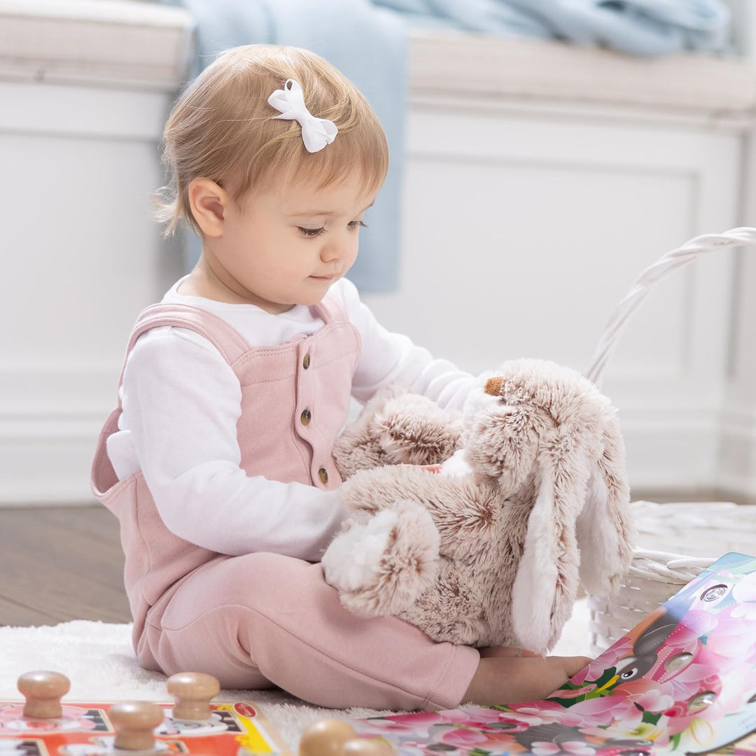 Conejo de madriguera de peluche 9 pulgadas de Melissa Doug