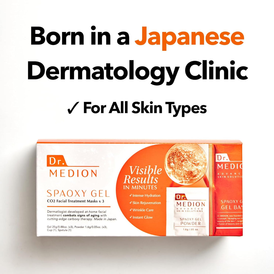 Dr. MEDION Spaoxy Gel Mask CO2 Tratamiento de terapia carboxi para...