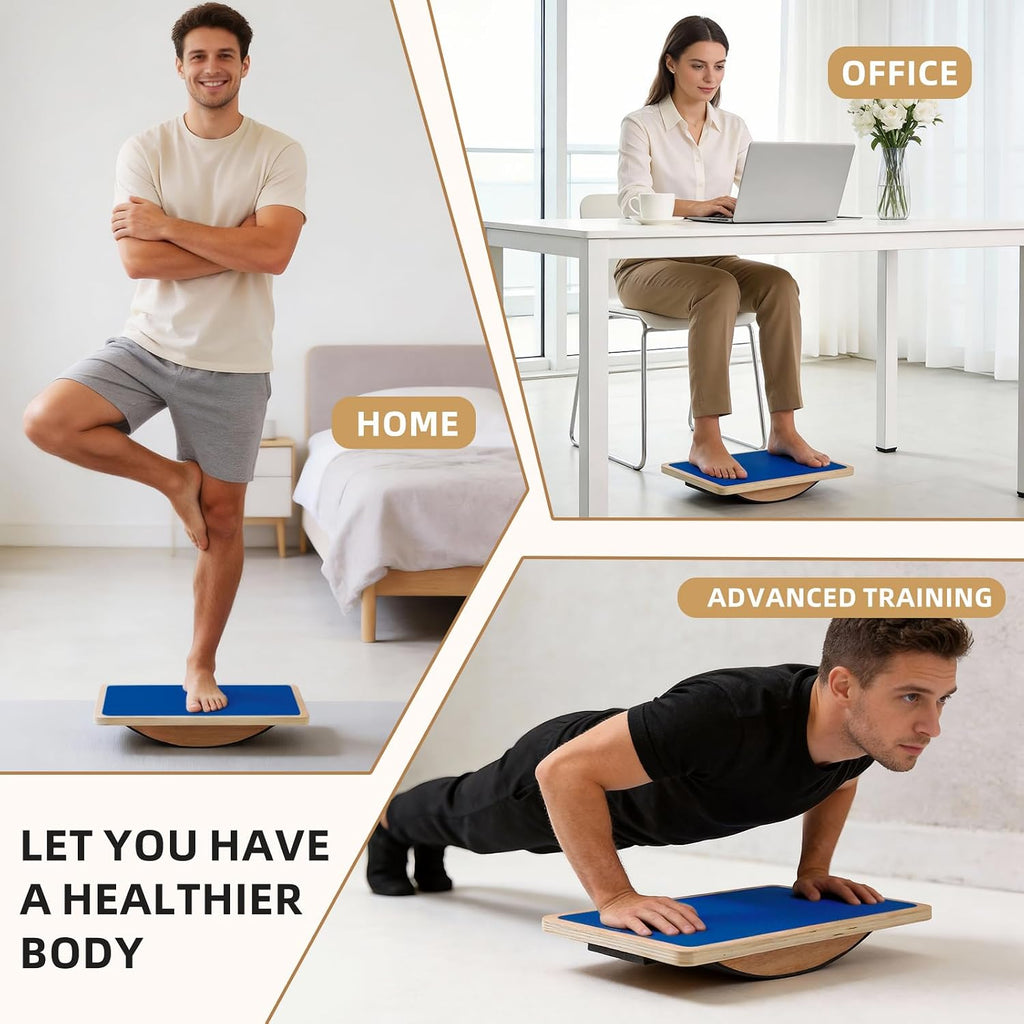 Juoe Balance Board Wobble Board,Balance Toys para Physical Therapy
