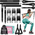 Kit de Barra de Pilates con Bandas de Resistencia, Equipo de Entrenamiento de Pilates para Mujeres