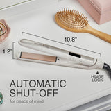 Remington Shine Therapy - Plancha alisadora de pelo de 1 pulgada, p...