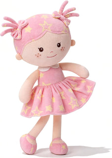 Onetoo First Baby Doll - Muñeca de felpa para niñas, muñeca de trap...