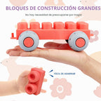 Bloques de construcción suaves para niños pequeños, 40 unidades de