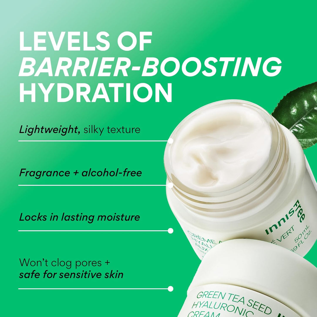 innisfree Té Verde Ceramida Leche, Tónico Lechoso Hidratante y Lige...