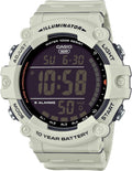 Casio Illuminator AE1500WH Series | Batería de 10 años | Retroiluminación LED | 5 alarmas | Cronómetro de 1/100 segundos | Reloj digital para hombre