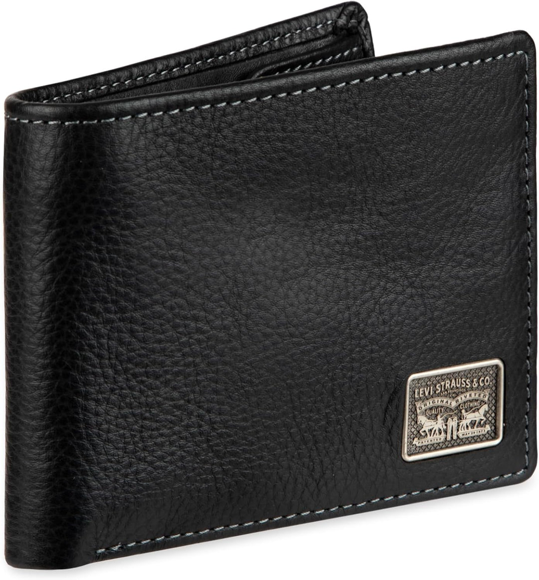 Levi's Men's Classic Bifold Wallet with Multiple Card Slots...