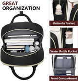 Mochila para laptop para mujer, bolsa de trabajo de 15.6 pulgadas c...