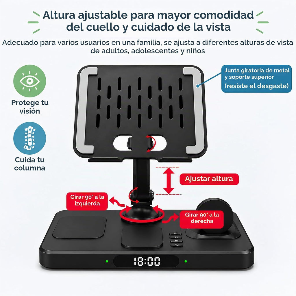 Estación de carga inalámbrica para dispositivos Apple, solo para carga de Apple Watch