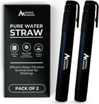 Sierra Madre Caña de agua pura – Filtro de purificación de agua de 264 galones para mochileros, camping, senderismo, viajes - Perfecto para equipo y suministros de preparación y supervivencia