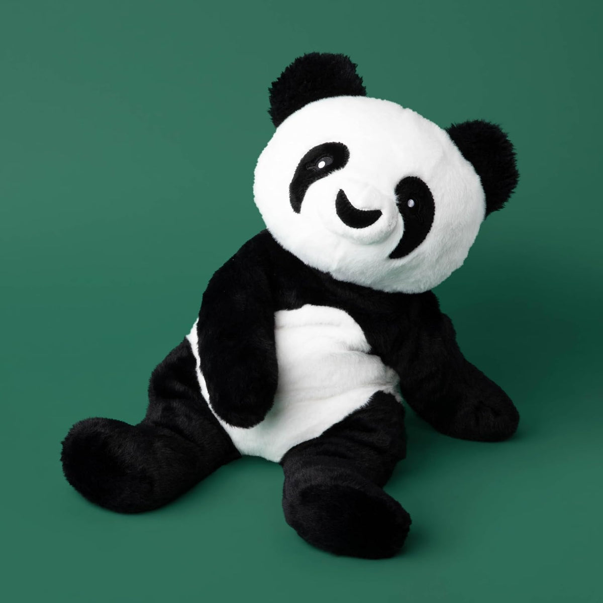 HUGIMALS Bowie The Panda - Peluche sensorial pesado y cómodo lindo de 20 pulgadas, 4.5 libras, grande, sin perfume, lavable, calmante, animal de peluche para el cuidado personal para niños