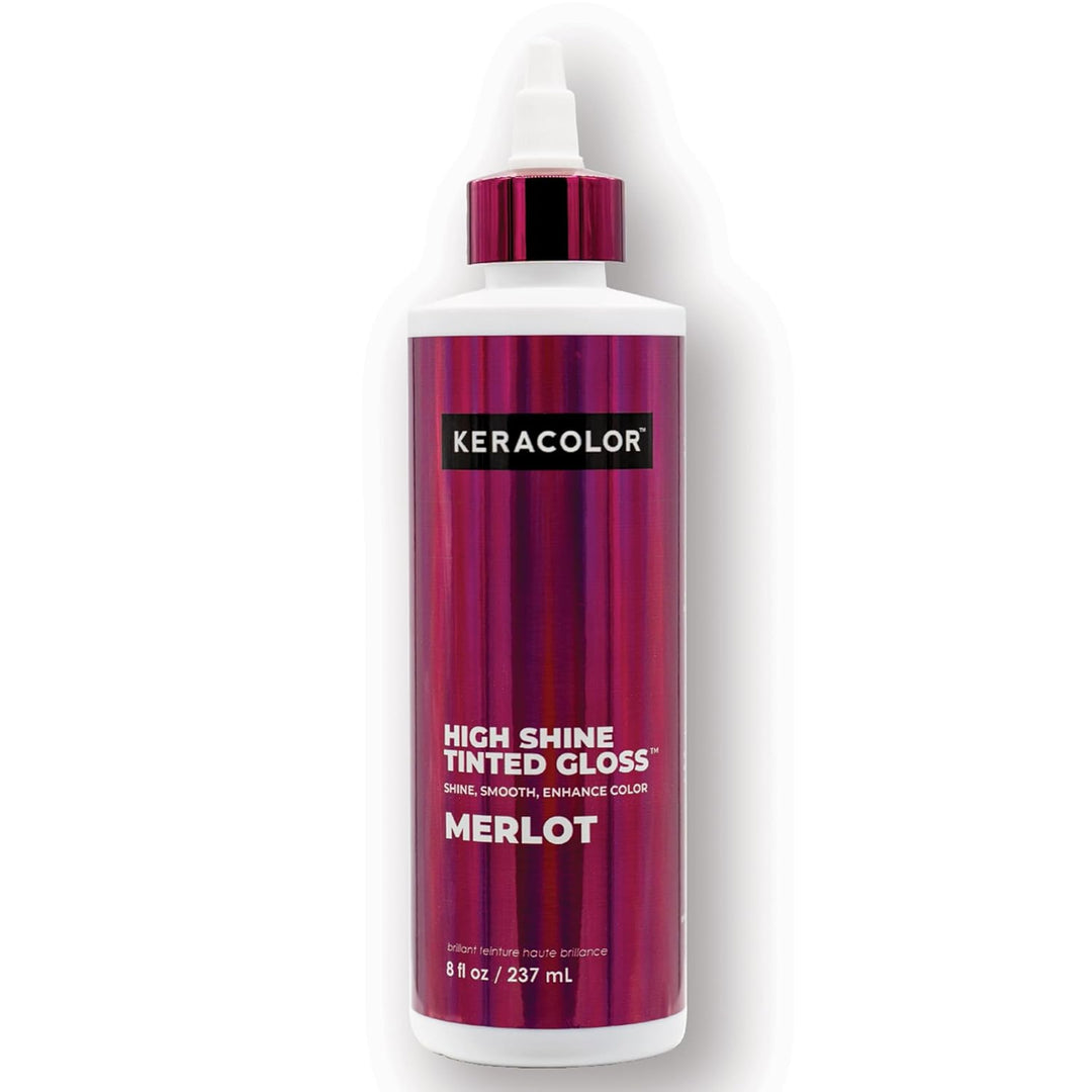Keracolor High Shine - Brillo para el cabello tintado, esmalte para...