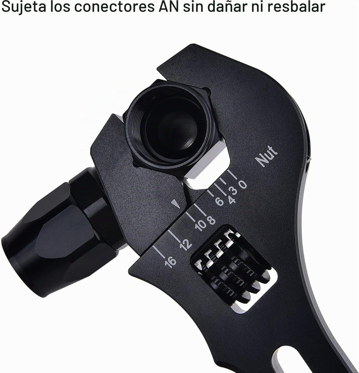 EVIL ENERGY - Juego de línea de combustible 6AN con llave ajustable 3AN-16AN, manguera trenzada de línea de combustible CPE de 6AN con kit de montaje de 20 pies