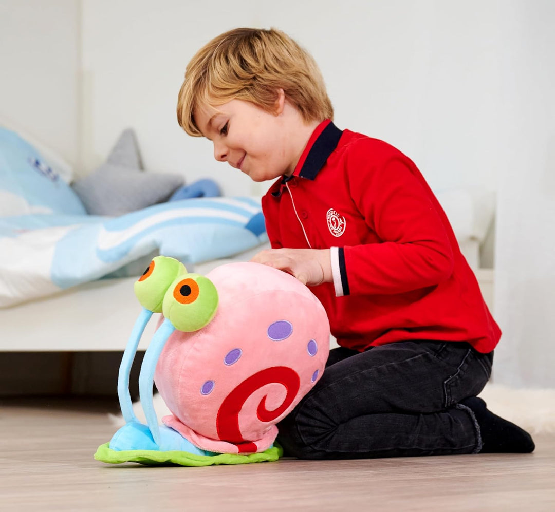 Simba Toys Bob Esponja Gary - Peluche coleccionable de 14 pulgadas,...