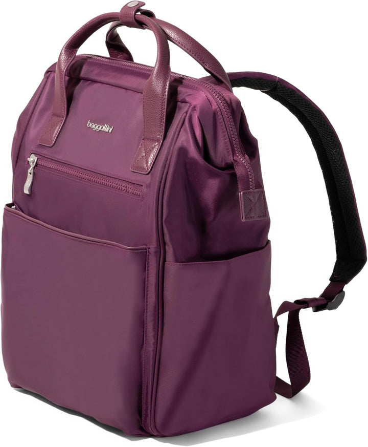 Baggallini Soho Backpack - Mochila de viaje para laptop para mujer,...