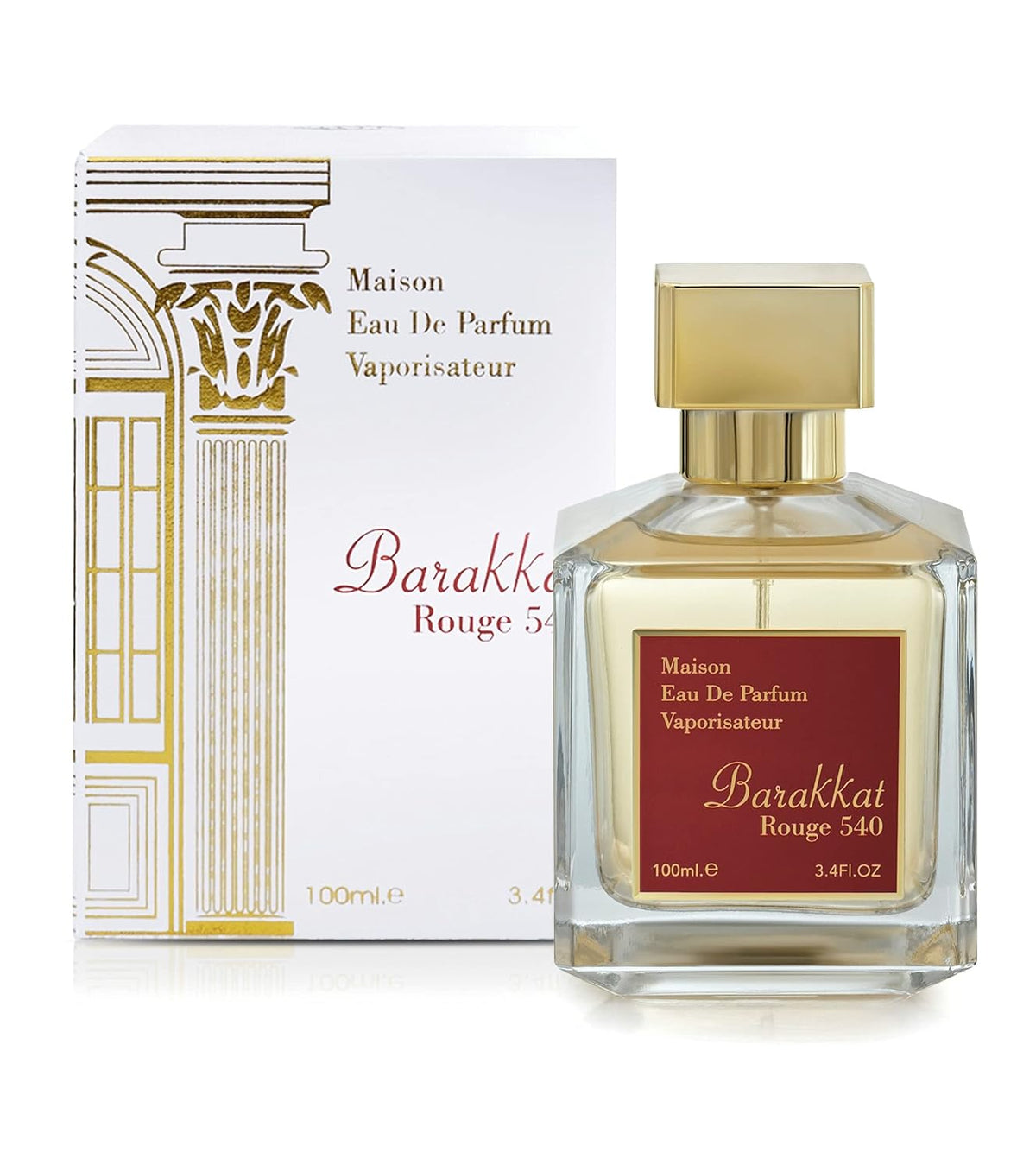 Barakkat Rouge 540 de Maison Alhambra para Mujeres - 3.4 oz EDP en...