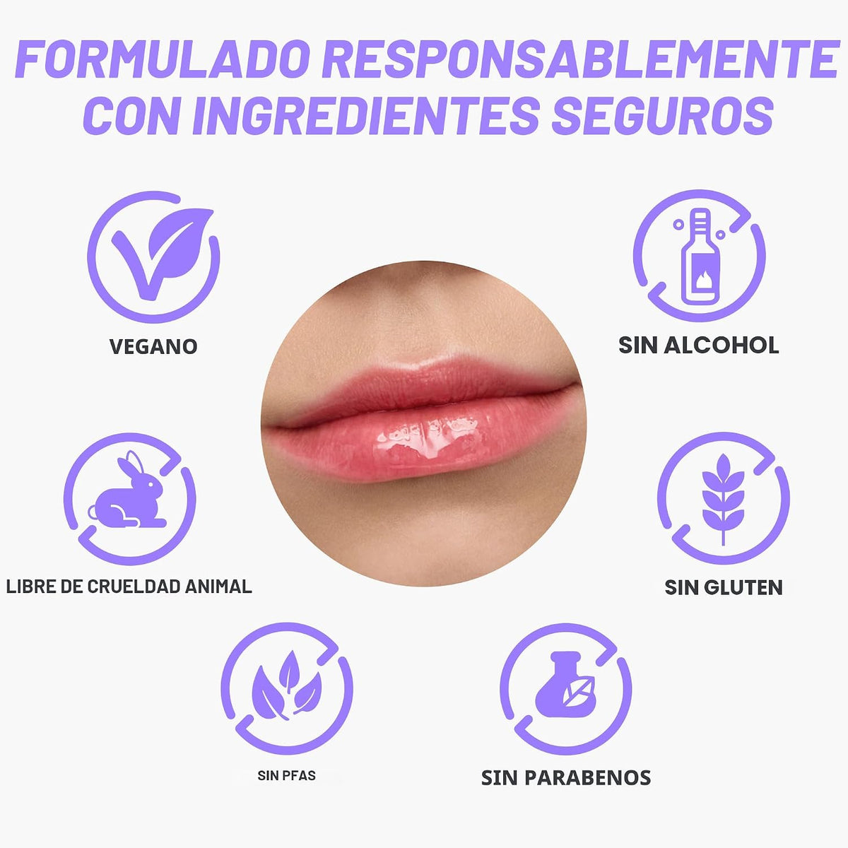 Wonderskin Suero de Rehabilitación de Aceite para Labios - Aceite L...