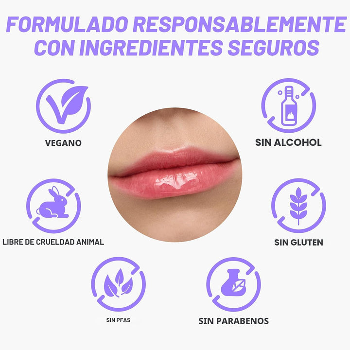 Wonderskin Suero de Rehabilitación de Aceite para Labios - Aceite L...