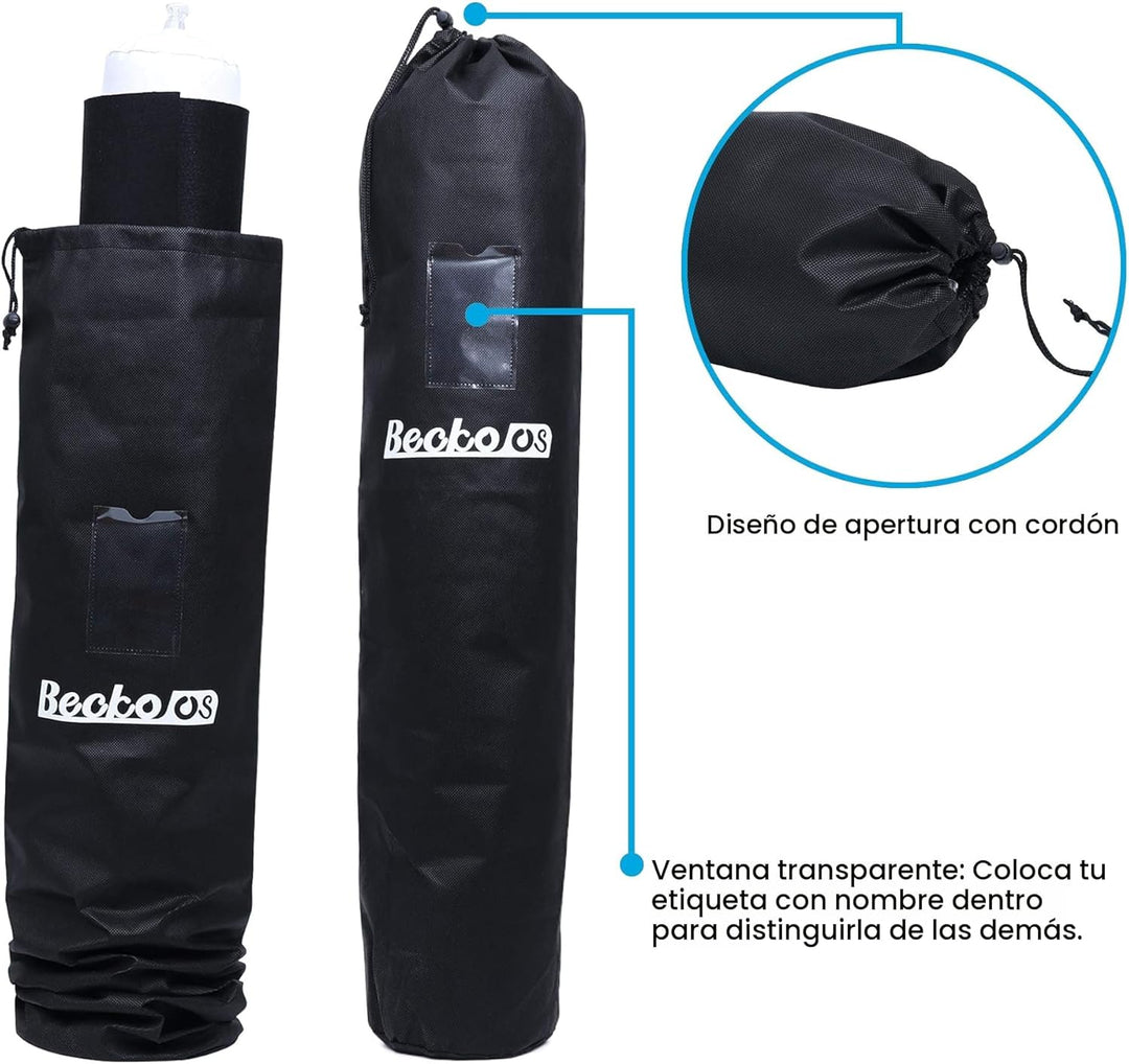Becko US Tapete enrollable para rompecabezas con bolsa de