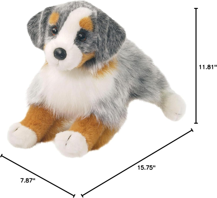 Douglas Sinclair Peluche de Perro Pastor Australiano Relleno