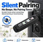 6dot35 - Receptor Bluetooth con salida TRS de 1/4" de 6,35 mm para