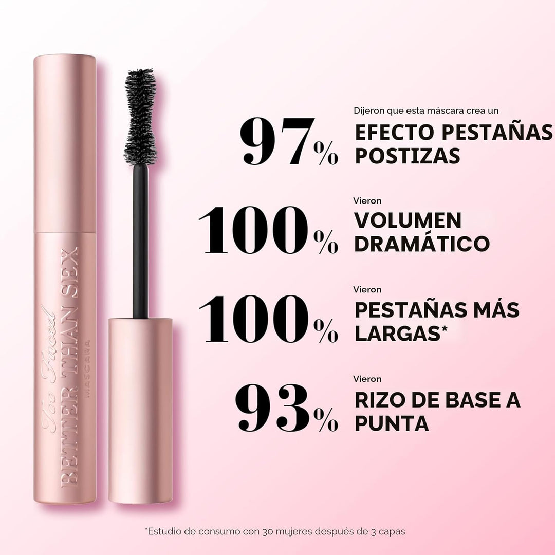 Too Faced Better Than Sex Volumizing Mascara | Dramatic Volume + Le...