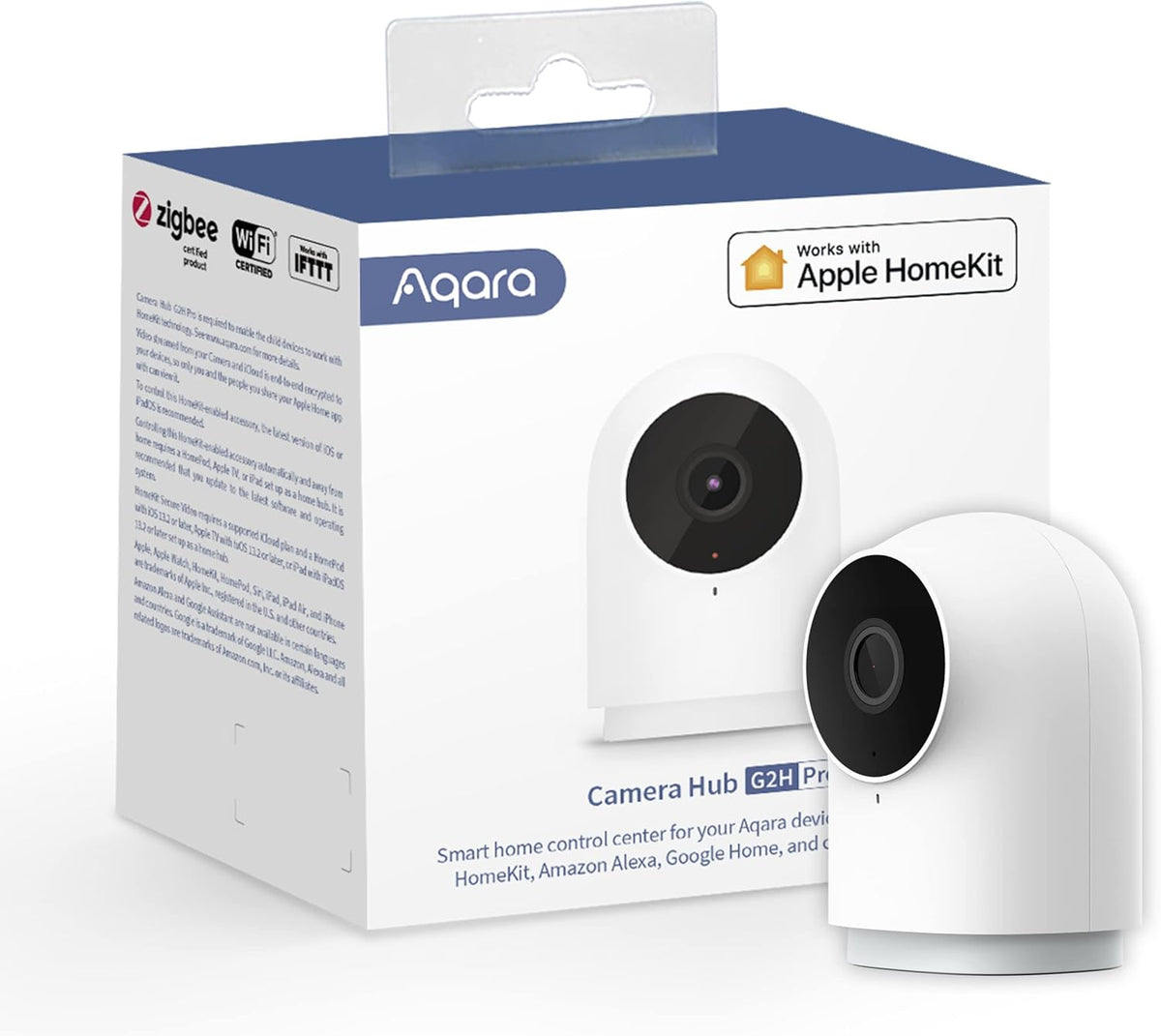Aqara Indoor Security Camera Hub G2H Pro, Smart Zigbee Hub, 1080p