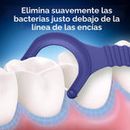 Oral-B Glide Púas de hilo dental de menta con sabor a aceite de men