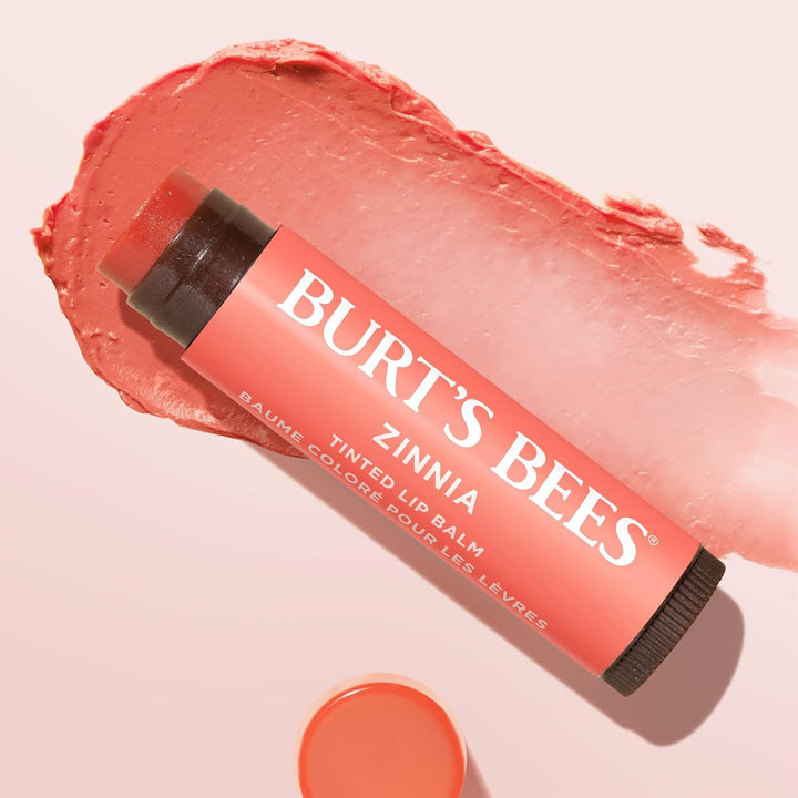 Burt's Bees Bálsamo labial con tinte de larga duración de 2 en...