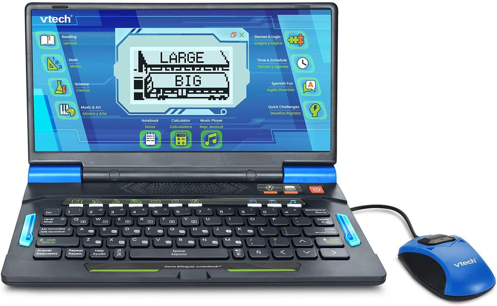 VTech Genio Bilingüe JuniorBook - Laptop de aprendizaje para niños