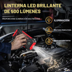 Arrancador de coche, paquete de refuerzo de batería de 12 V