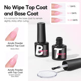Kit de uñas acrílicas de 58 piezas para principiantes con todo, 3 c...