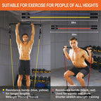 Tabla de Flexiones Push Up, Tabla de Flexiones Portátil, Barra de Flexiones Plegable 20 en 1