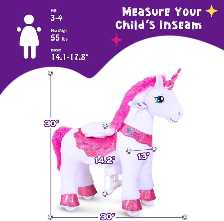 PonyCycle Unicornio para Montar Juguetes de Unicornio para Montar,...