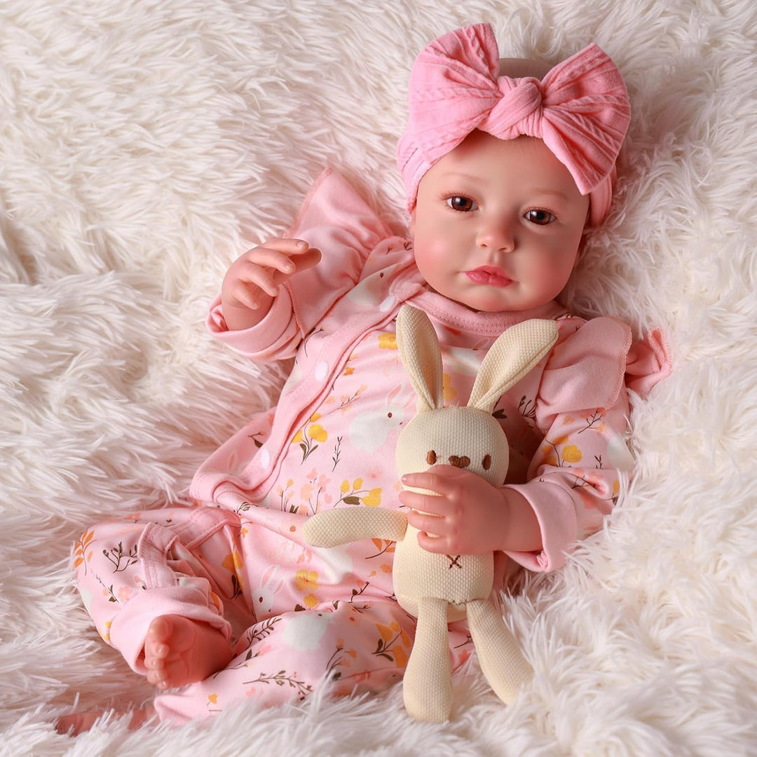 BABESIDE Reborn Baby Dolls - Muñeca realista de vinilo suave de 20...