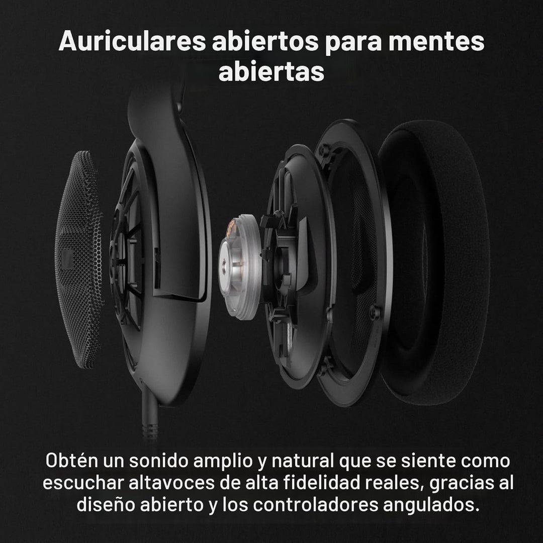 Sennheiser Auriculares audiófilos HD 560 S sobre la oreja, respuest...