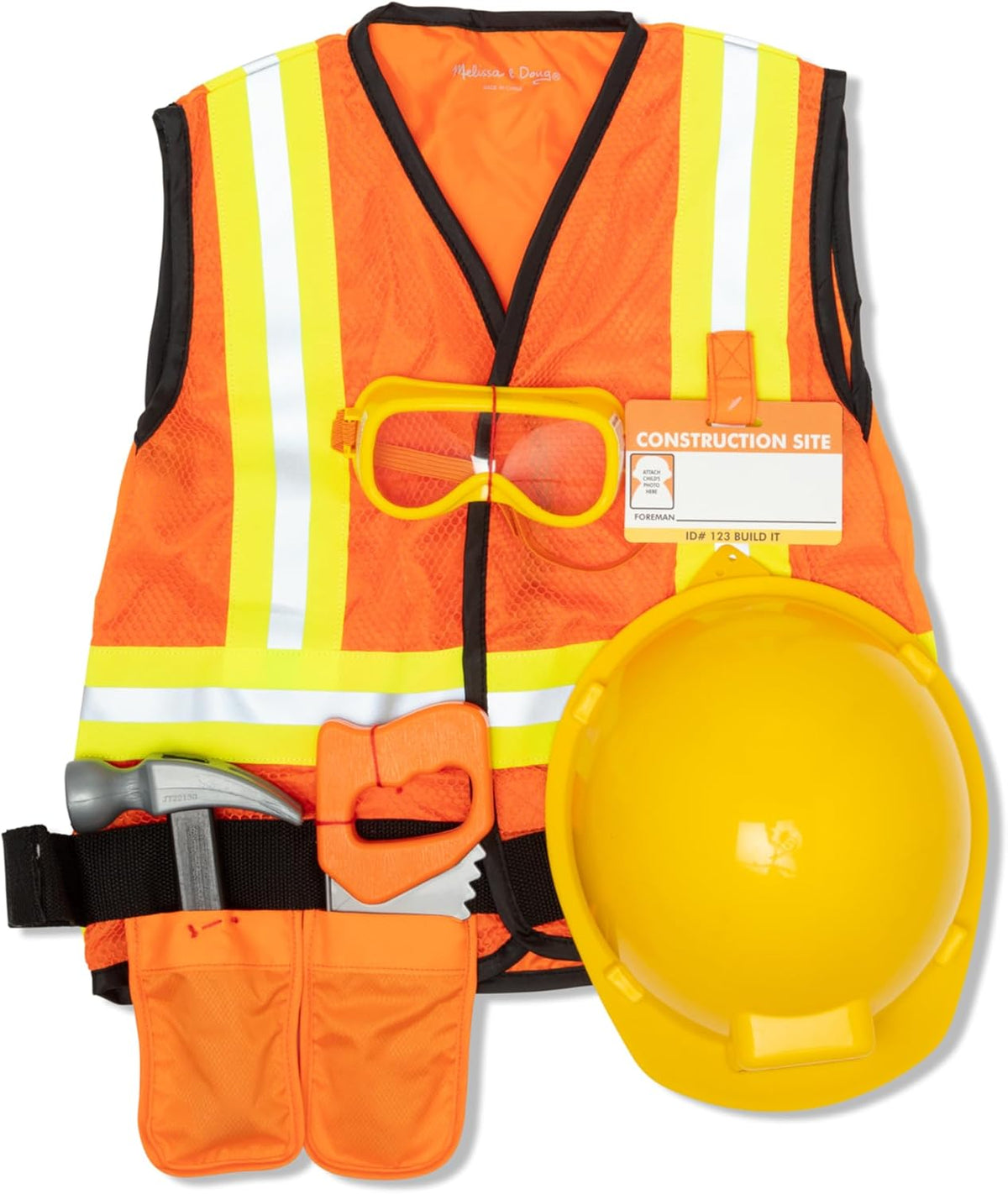 Melissa & Doug Trabajador de la construcción Juego de rol, Varios colores