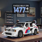 Mould King 10272 Kits del modelo del coche, juguetes clásicos del modelo del coche del rally