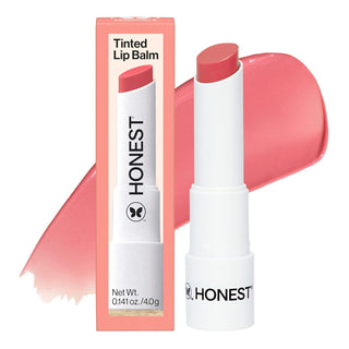 Honest Beauty Bálsamo labial hidratante vegano con color | Extracto...