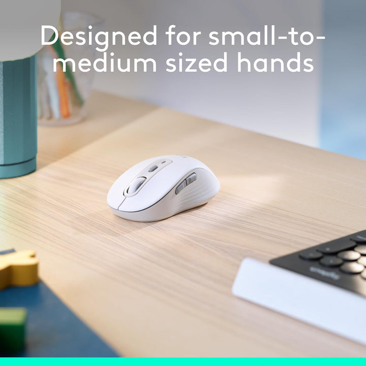 Ratón inalámbrico Logitech Signature M650 - Para manos pequeñas a m...