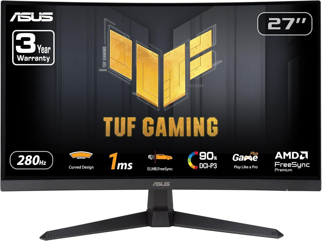 ASUS TUF Gaming 27\u201D Monitor curvo 1080P (VG27VQM1B) \u2013 Ful...