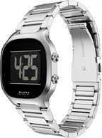 Skagen Reloj digital de acero inoxidable Mellem para hombre