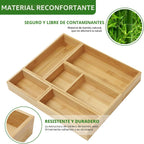 Set de Organizadores de Cajón en Bambú, Organizadores Individuales de Madera