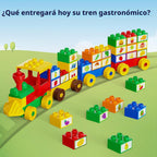 Building Blocks Set para Toddlers 3-5 con Cars & Train Theme
