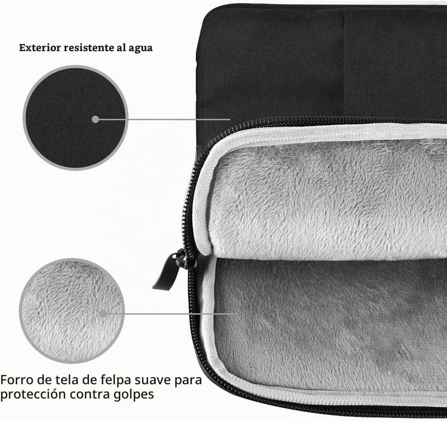 UPERFECT Funda protectora para portátil de poliéster de 16,1 pulgad...