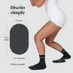 Bala Deslizadores de Cápsula para Entrenamiento, Deslizadores de Entrenamiento del Core - Deslizadores de Ejercicio de Piso y Deslizadores de Fitness para Sentadillas, Zancadas y Variaciones de