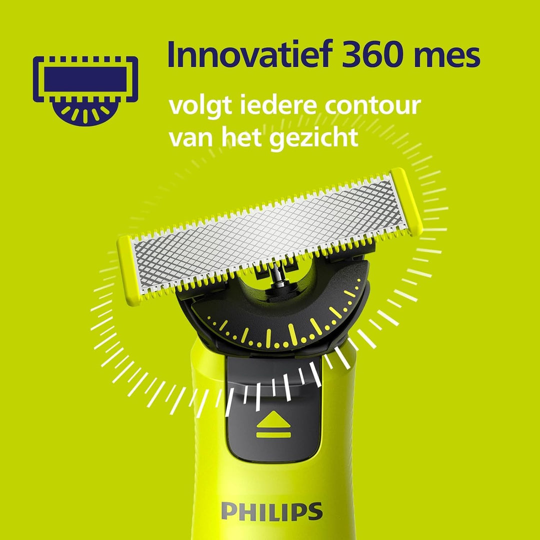 Philips OneBlade 360 - Cuchillas de repuesto originales para afeita...