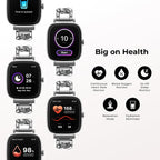 iTouch Belle - Reloj inteligente para mujer, pantalla AMOLED de 1.75 pulgadas, rastreador de actividad física con llamadas Bluetooth, frecuencia cardíaca y seguimiento del sueño, más de 60 modos deportivos, reloj inteligente impermeable IP68 para Android