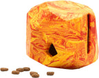 Ruffwear, Gnawt--Rock, juguete interactivo para perros, naranja salamandra