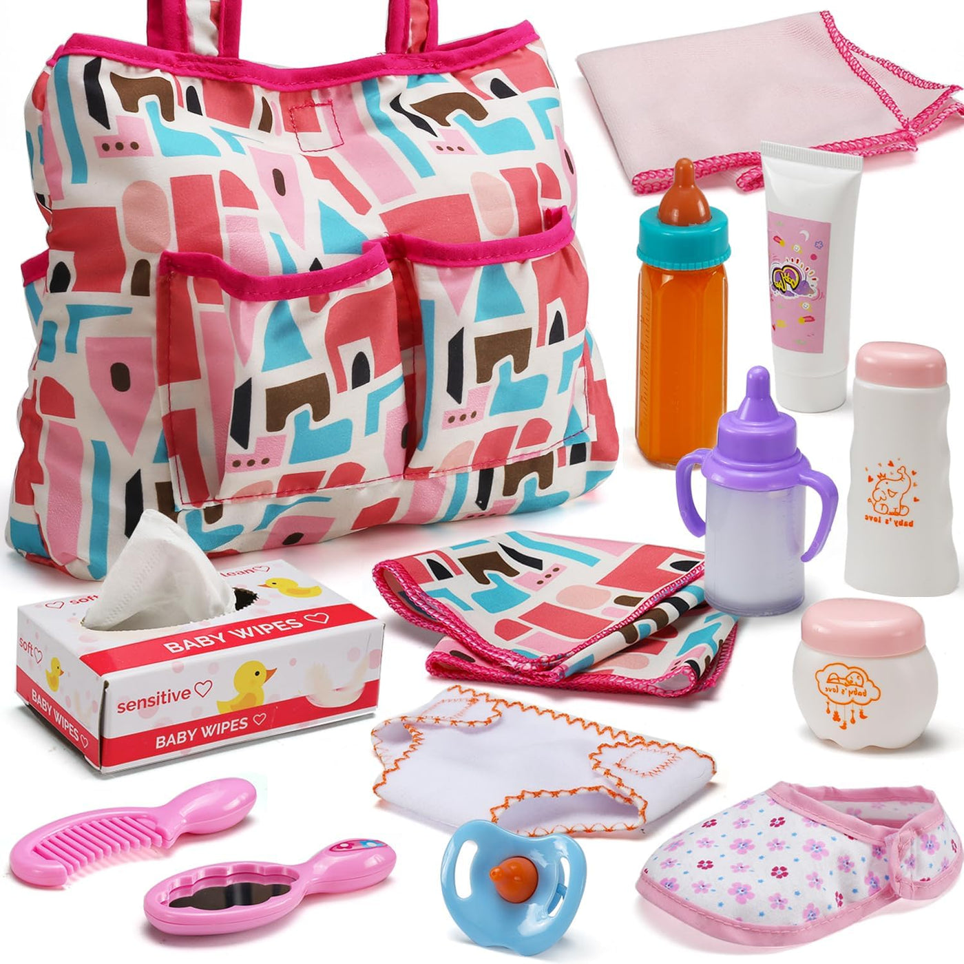 Paquete de 14 accesorios para muñecas de bebé juego de