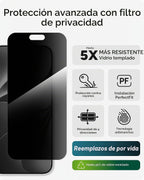 ZAGG Protector de pantalla de privacidad XTR para iPhone 18 Pro Max